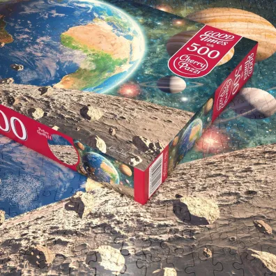 Puzzle 500 el. View from the Moon CherryPazzi