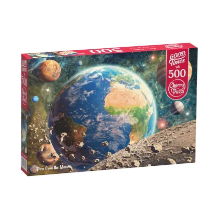 Puzzle 500 el. View from the Moon CherryPazzi
