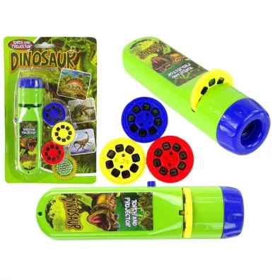 Projektor latarka dinozaury 24 slajdy LeanToys