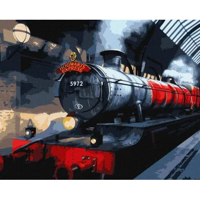 Ideyka Malowanie po numerach - Ekspres do Hogwartu metal 40x50cm