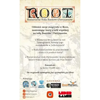 Root. Talia banit�w i partyzant�w Portal Games