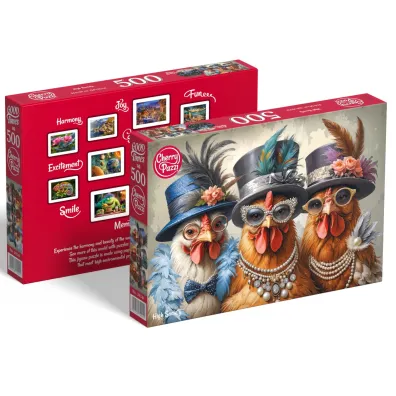 Puzzle 500 el. High Society CherryPazzi