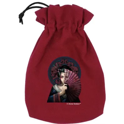 Woreczek na kostki Anne Stokes: Geisha Skull Q-Workshop