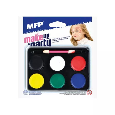 MFP Farby do malowania twarzy z p�dzlem