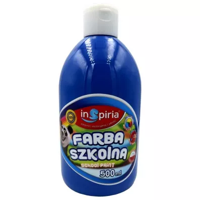 InSpiria Farba szkolna ciemnoniebieska 500 ml