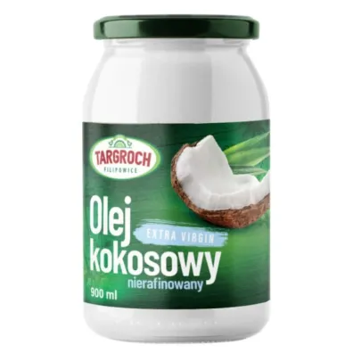 Targroch Olej kokosowy nierafinowany Extra Virgin 500 ml