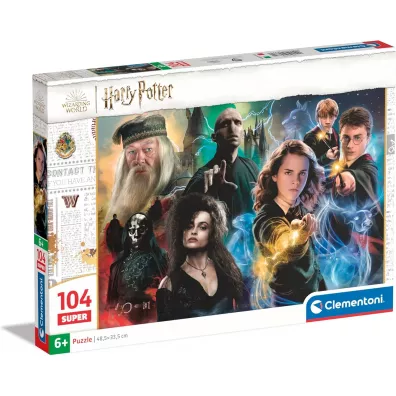 Puzzle 104 Super Kolor Harry Potter Clementoni