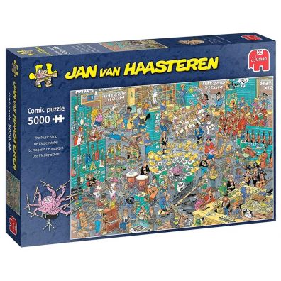 Puzzle 5000 el. Jan Van Haasteren Sklep muzyczny Jumbo