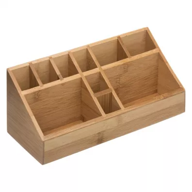 5five Simply Smart Organizer kosmetyczny z 10 przegrdkami Brzowy