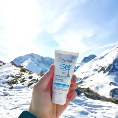 Acorelle Hipoalergiczny krem przeciwsoneczny dla niemowlt  – SPF50+ 50 ml