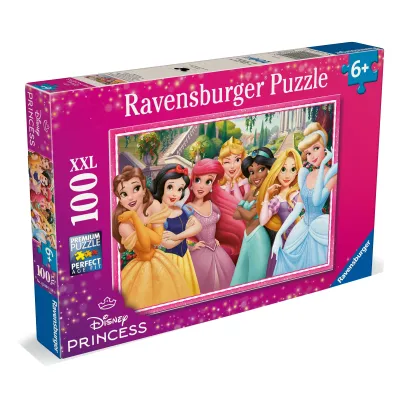 Puzzle dla dzieci 100 el. XXL Ksi�niczki Disneya Ravensburger