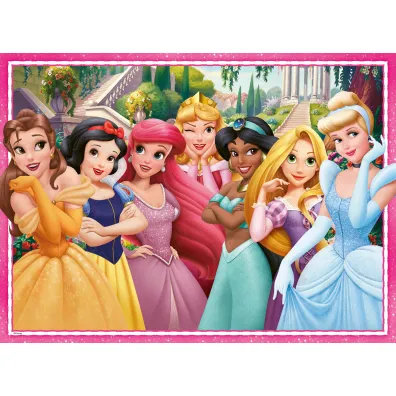 Puzzle dla dzieci 100 el. XXL Ksi�niczki Disneya Ravensburger