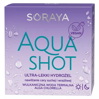 Soraya Aqua Shot ultra lekki hydro�el do cery suchej i wra�liwej 50 ml