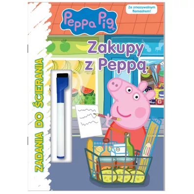 Zadania do �cierania. Zakupy z Pepp�! �winka Peppa