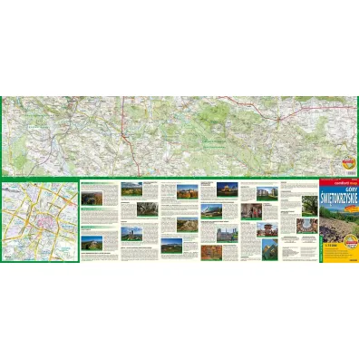 G�ry �wi�tokrzyskie mapa turystyczna 1:75 000 laminat 2025