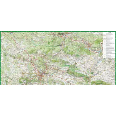 G�ry �wi�tokrzyskie mapa turystyczna 1:75 000 laminat 2025