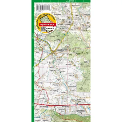 G�ry �wi�tokrzyskie mapa turystyczna 1:75 000 laminat 2025
