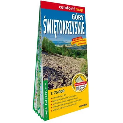 G�ry �wi�tokrzyskie mapa turystyczna 1:75 000 laminat 2025