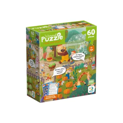 Puzzle 60 el. Wimmel -Summer in the village Dodo