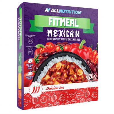 Allnutrition Kurczak w sosie meksykaskimFitmeal 420 g