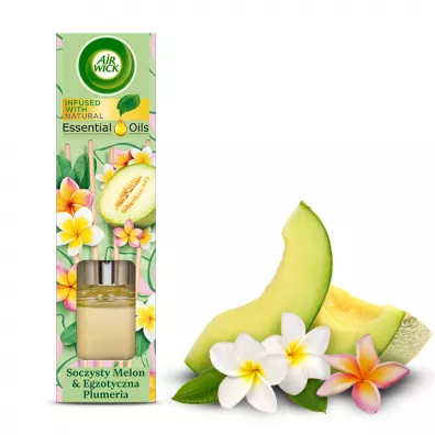 Air Wick Pachnce patyczki Soczysty Melon & Egzotyczna Plumeria 40 ml