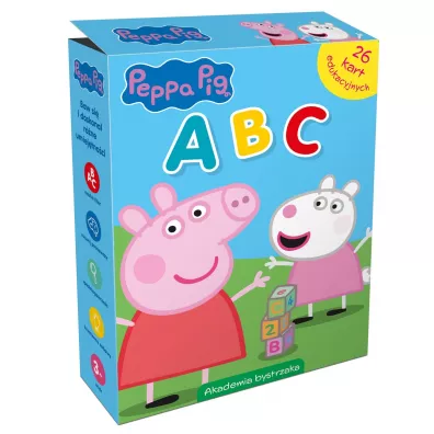 �winka Peppa. ABC. Karty edukacyjne w pude�ku - Monika Kiersnowska