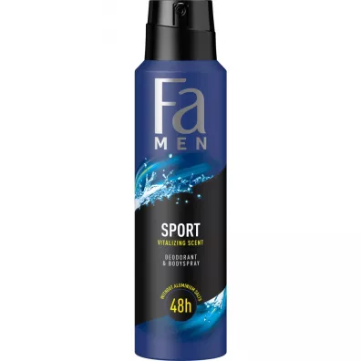 Fa Men Sport 48h dezodorant w sprayu o zapachu zielonych cytrus�w 150 ml