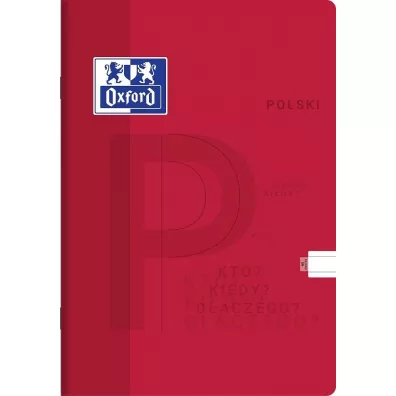 Oxford Zeszyt A5 Polski linia 60 kartek 5 szt.