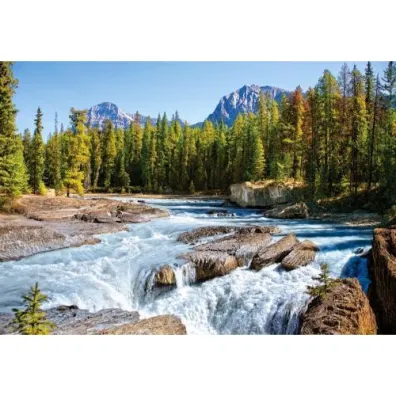 Puzzle 1500 el. Athabasca River, Jasper National Park, Canada Castorland