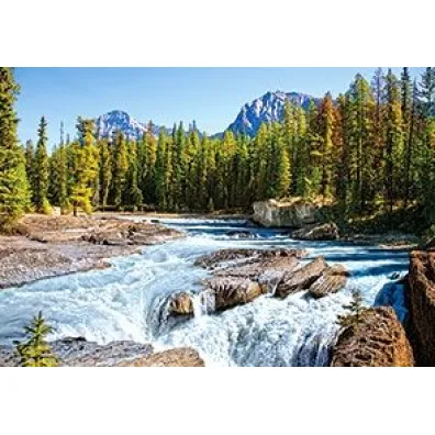 Puzzle 1500 el. Athabasca River, Jasper National Park, Canada Castorland