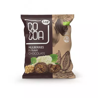 Cocoa Morwa turecka w surowej czekoladzie 70 g Bio