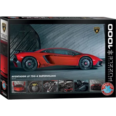 Puzzle 1000 el. Lamborghini Aventador Eurographics