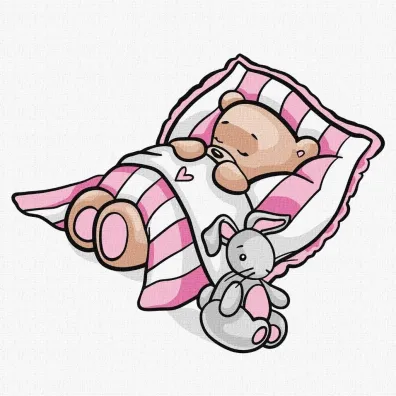 Malowanie po numerach - Tajemnicze marzenia Kids 25x25cm Ideyka