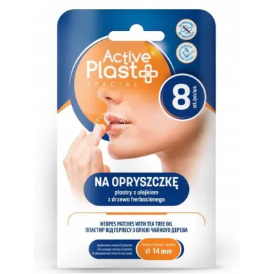 ActivePlast Plastry na opryszczk� 8 szt.