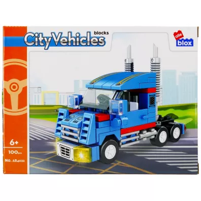 Klocki konstrukcyjne City 100 element�w ALLEBLOX