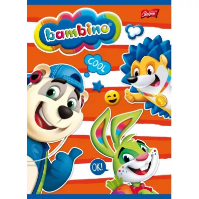 St. Majewski Zeszyt A5 Bambino dwie linie 16 kartek