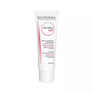 Bioderma Sensibio Light �agodz�co-nawil�aj�cy krem do twarzy do sk�ry wra�liwej 40 ml