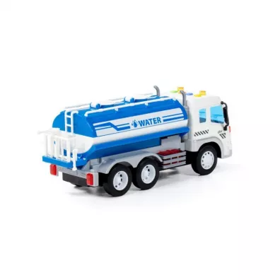 Auto ciarowe Cysterna dzwik/wiato 32x12x19 niebieskie WADER POLESIE 89755 WADP