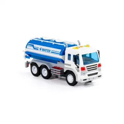 Auto ciarowe Cysterna dzwik/wiato 32x12x19 niebieskie WADER POLESIE 89755 WADP