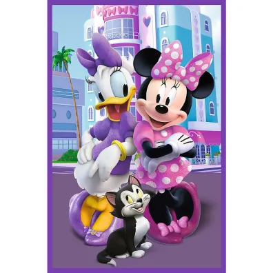 Puzzle 3x80 el. Minnie i przyjaciele Trefl