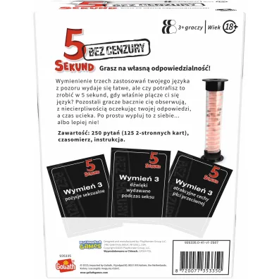 5 Sekund bez cenzury Playmonster