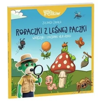 Robaczki z le�nej paczki. Wierszyki i piosenki dla dzieci. Rodzina Treflik�w - Jolanta  Zapa�a