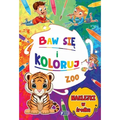 Baw si� i koloruj. Zoo