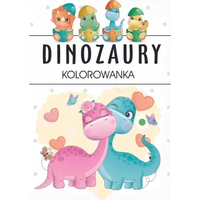 Dinozaury - kolorowanka