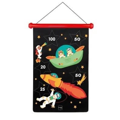 Gra Rzutki magnetyczne Astronauci Scratch rozmiar L