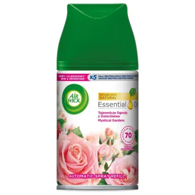 Air Wick Freshmatic wk�ad do automatycznego od�wie�acza powietrza Tajemnicze Ogrody z Dzieci�stwa 250 ml