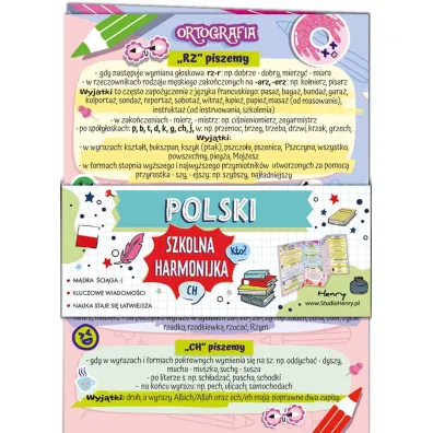 Henry �ci�ga harmonijka j. polski - interpunkcja B6