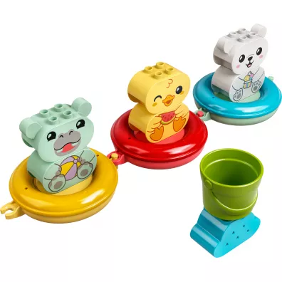LEGO DUPLO Zabawa w kpieli: pywajcy pocig ze zwierztkami 10965