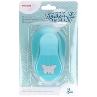 Brewis Dziurkacz ozdobny - Motyl 5cm MIX