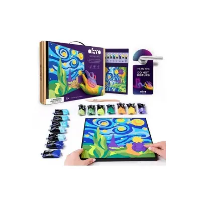 Okto Zestaw do modelowania z masy plastycznej Ma�y Ksi��� Noc� 29x29 cm